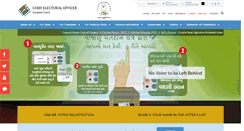 Desktop Screenshot of ceo.gujarat.gov.in