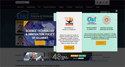 Desktop Screenshot of dst.gujarat.gov.in